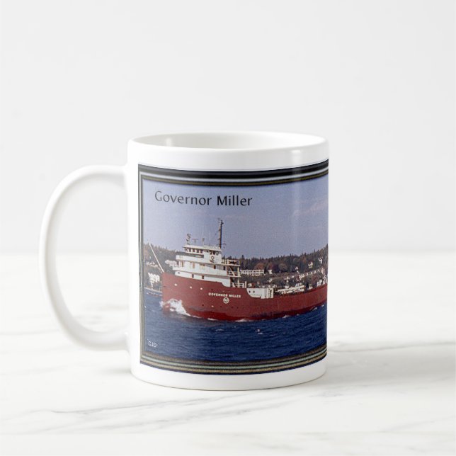 De Café caneca do governador Miller (Esquerda)