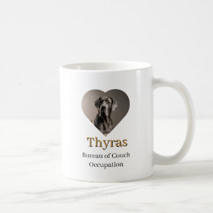 De Café Caneca do Grande Danês Sua Majestade Canina