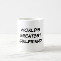 Caneca do grande namorada do mundo"
