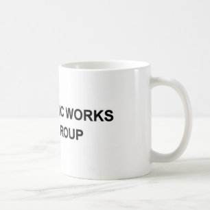 De Café Caneca do grupo das obras públicas com grande
