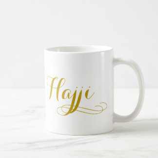 De Café Caneca do Haj para homens com a palavra "Hajji "