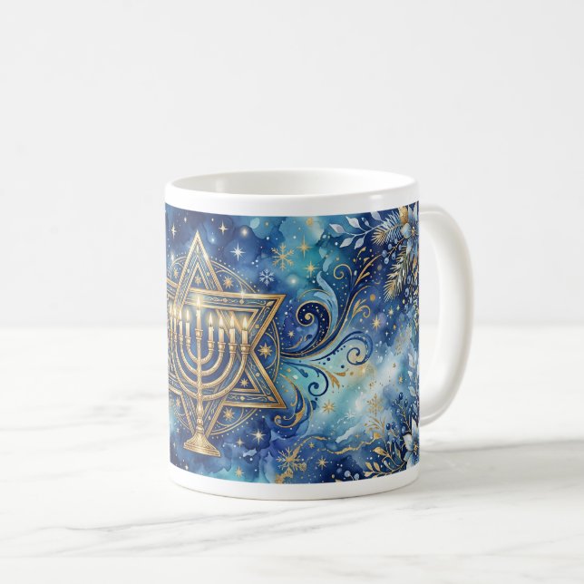 De Café Caneca do Hanukkah (Frente Esquerda)