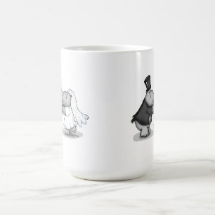 De Café Caneca do hipopótamo dos noivos