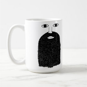 De Café Caneca do homem da barba