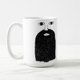 De Café Caneca do homem da barba