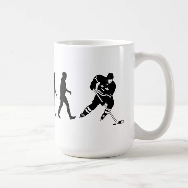 De Café Caneca do hóquei da evolução (Direita)
