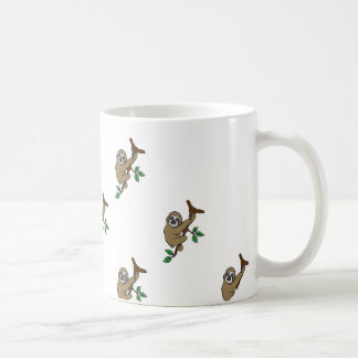 De Café Caneca do impressão da preguiça