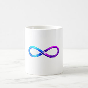 De Café caneca do infinito. 