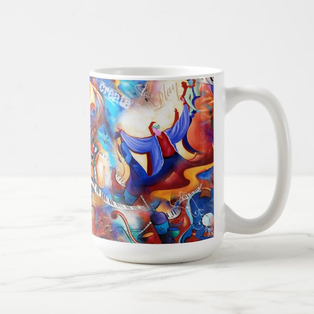 De Café Caneca do instrumento da loucura da música (Direita)