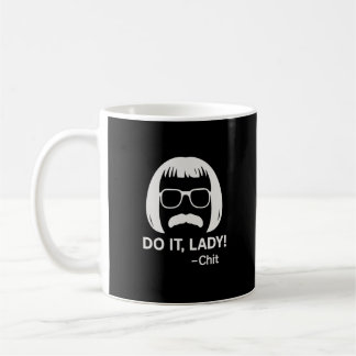 De Café Caneca Do It Lady Meme – Logotipo Minimalista Cabe