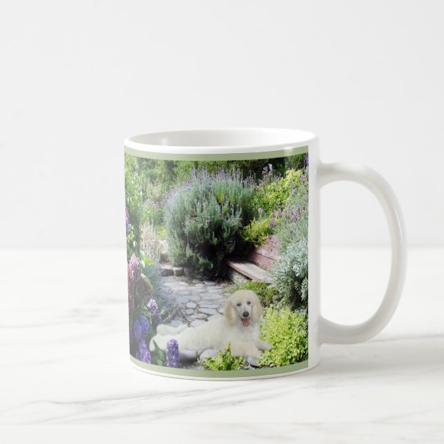 De Café Caneca do jardim da caniche (Direita)