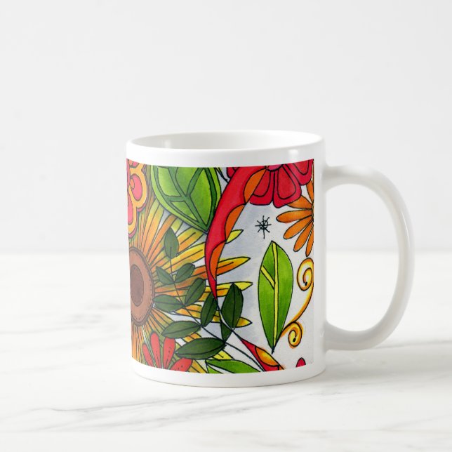 De Café Caneca do jardim do verão (Direita)