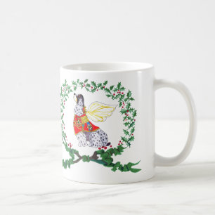 De Café Caneca do ladrador do feriado do Cocker dos anjos