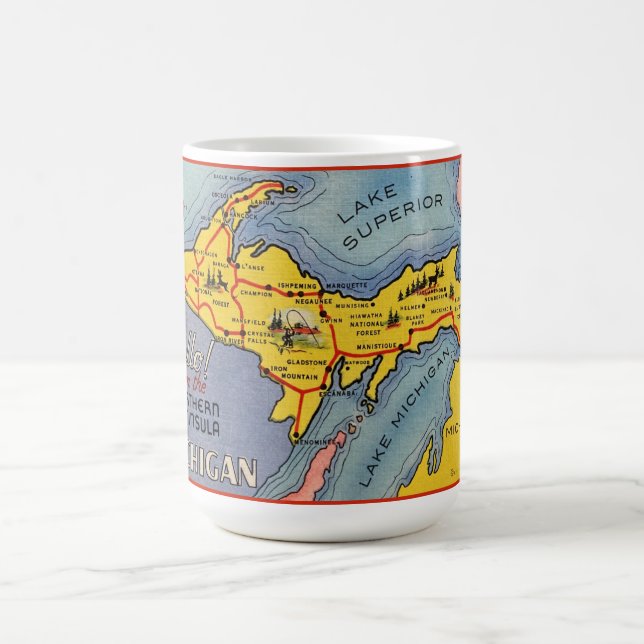 De Café Caneca do Lago Michigan (Centro)