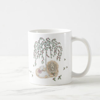 De Café Caneca do leão & do cordeiro