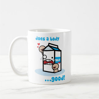 De Café Caneca do leite (lisa)