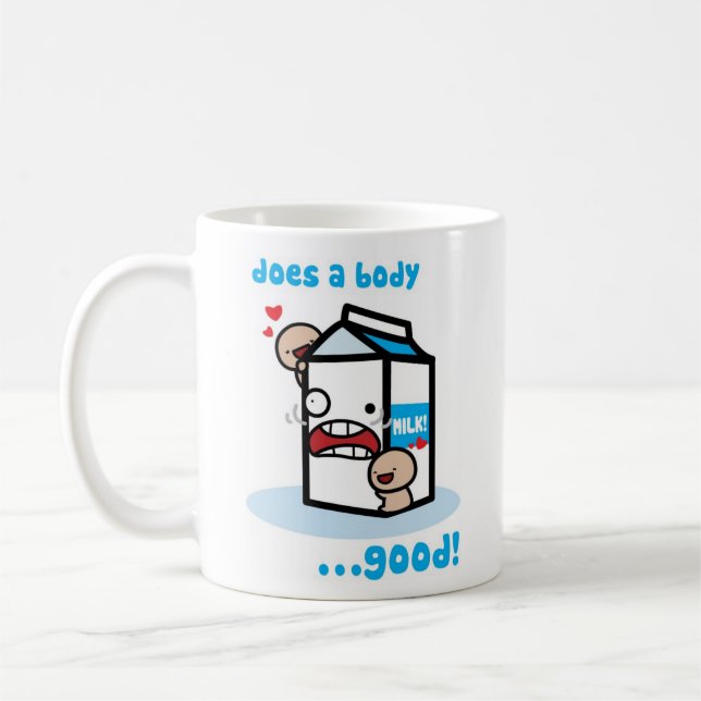 De Café Caneca do leite (lisa) (Esquerda)