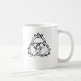 De Café Caneca do logotipo da trindade
