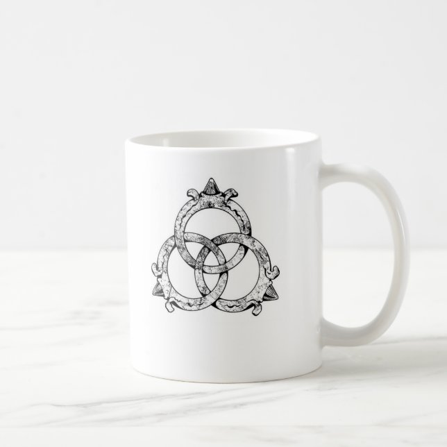 De Café Caneca do logotipo da trindade (Direita)
