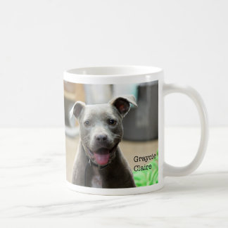 De Café Caneca do logotipo dos cuidados animais das