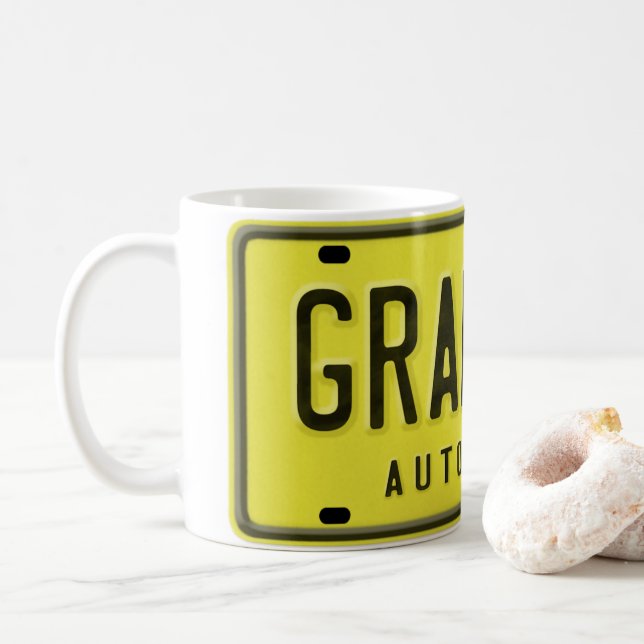 De Café Caneca do logotipo G7 (Com Donut)