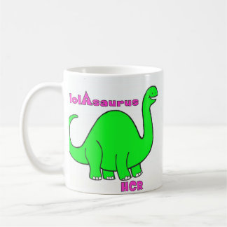 De Café caneca do lolAsaurus