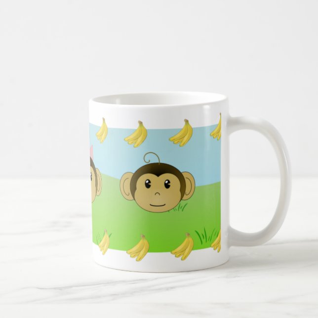 De Café Caneca do macaco (Direita)