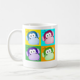 De Café Caneca do macaco