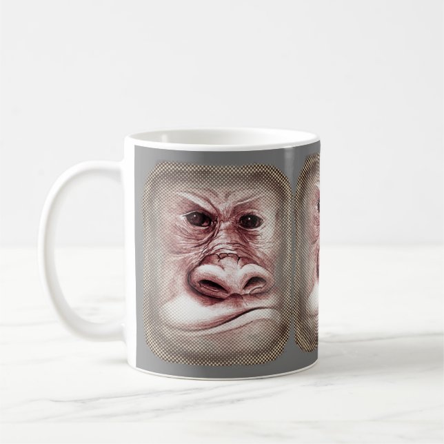 De Café Caneca do Macaco Mau (Esquerda)