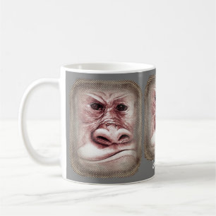 De Café Caneca do Macaco Mau Grande