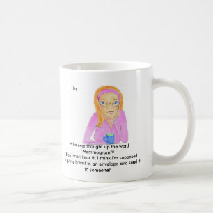 De Café Caneca do mamograma