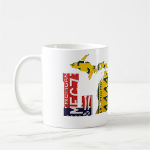 De Café Caneca do mapa da arte da matrícula do reciclado