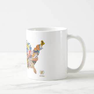 De Café Caneca do mapa da matrícula dos Estados Unidos