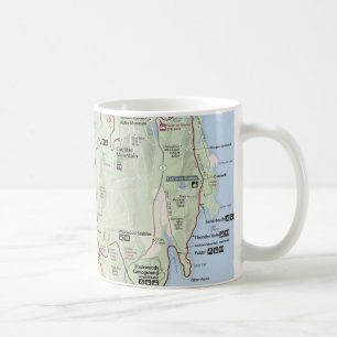 De Café Caneca do mapa do Acadia