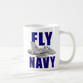 De Café Caneca do marinho da mosca