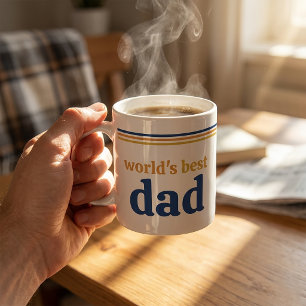 De Café Caneca do Melhor Pai do Mundo   Presente do Dia do