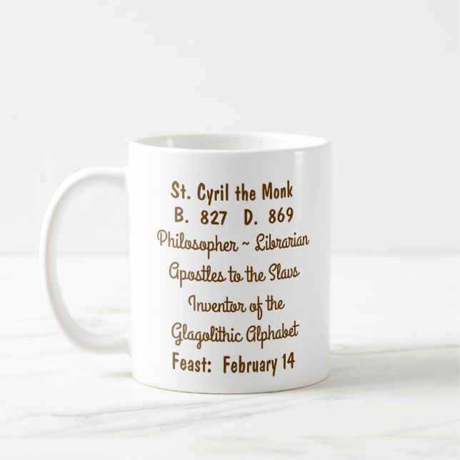 De Café Caneca do Monge São Cirilo (M 002) #1c (Esquerda)