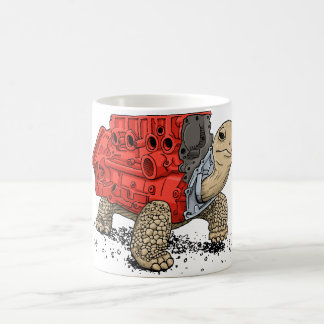 De Café Caneca do motor da tartaruga