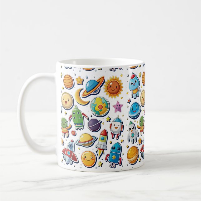 De Café Caneca do Mundo do Espaço (Esquerda)