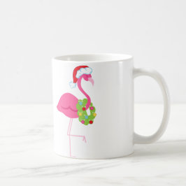 De Café Caneca do Natal do flamingo