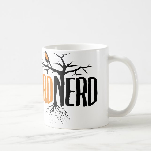 De Café Caneca do nerd do pássaro (Direita)