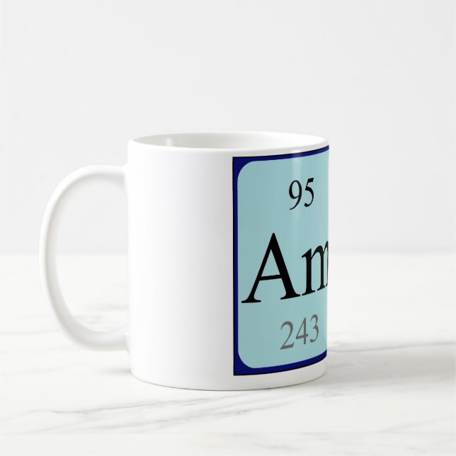 De Café Caneca do nome da mesa periódica do Amy (Esquerda)