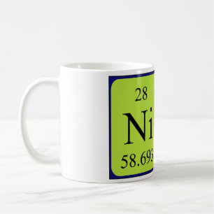 De Café Caneca do nome da mesa periódica do NIC