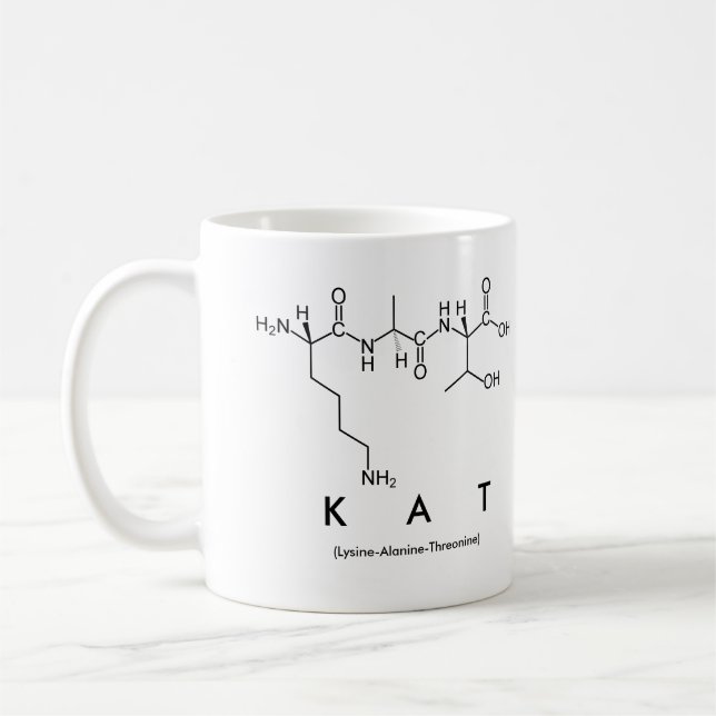 De Café Caneca do nome do peptide do Kat (Esquerda)