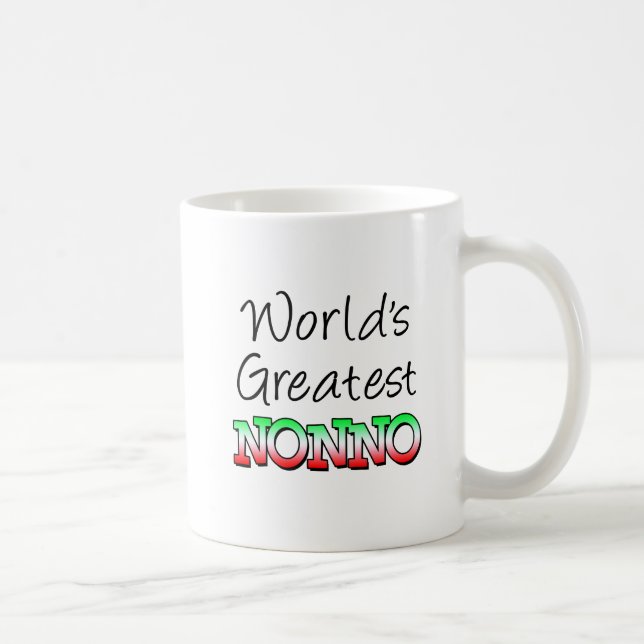 De Café Caneca do Nonno do mundo a grande (Direita)