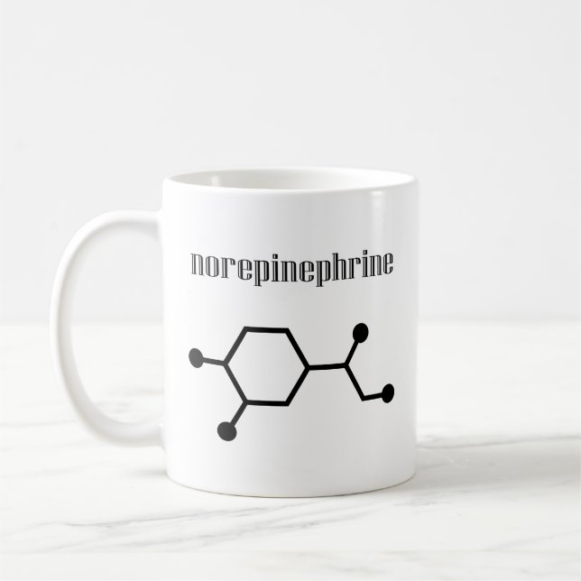 De Café Caneca do Norepinephrine (Esquerda)