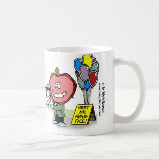 De Café Caneca do normando & da mascote da cidade
