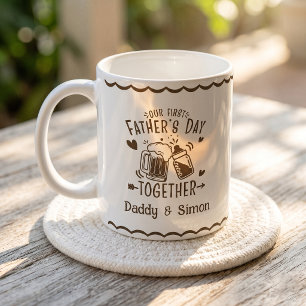 De Café Caneca do Nosso Primeiro Dia dos Pais Juntos