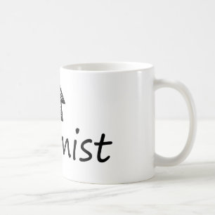 De Café caneca do "optimista"
