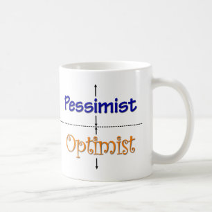 De Café Caneca do Optimista-Pessimista